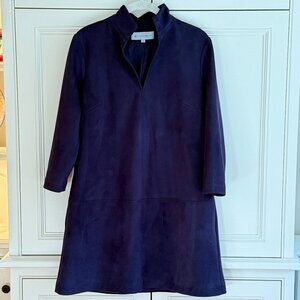 Tuckernuck Suede Stretch Clifton Dress (Navy/Small)